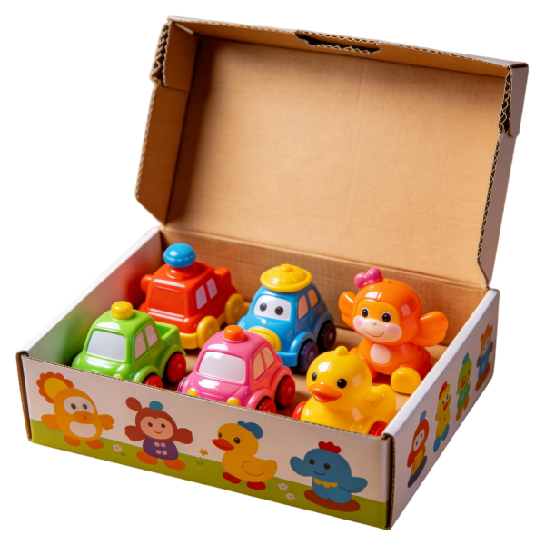 Mini Animal & Vehicle Toy Set