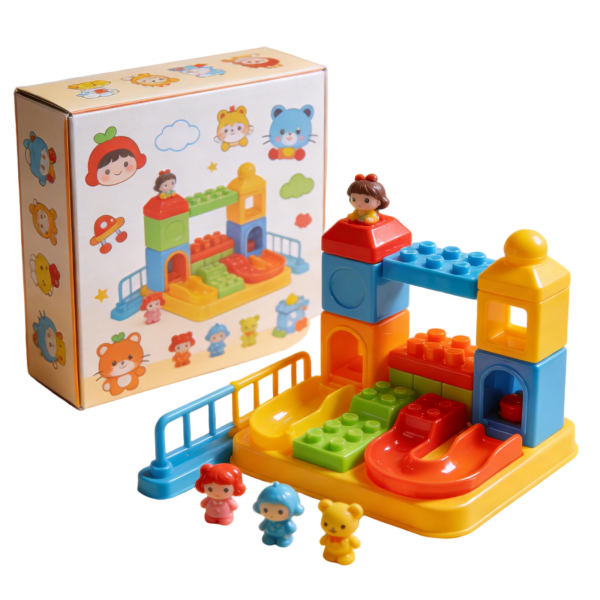 Marble Run Building Blocks Playset